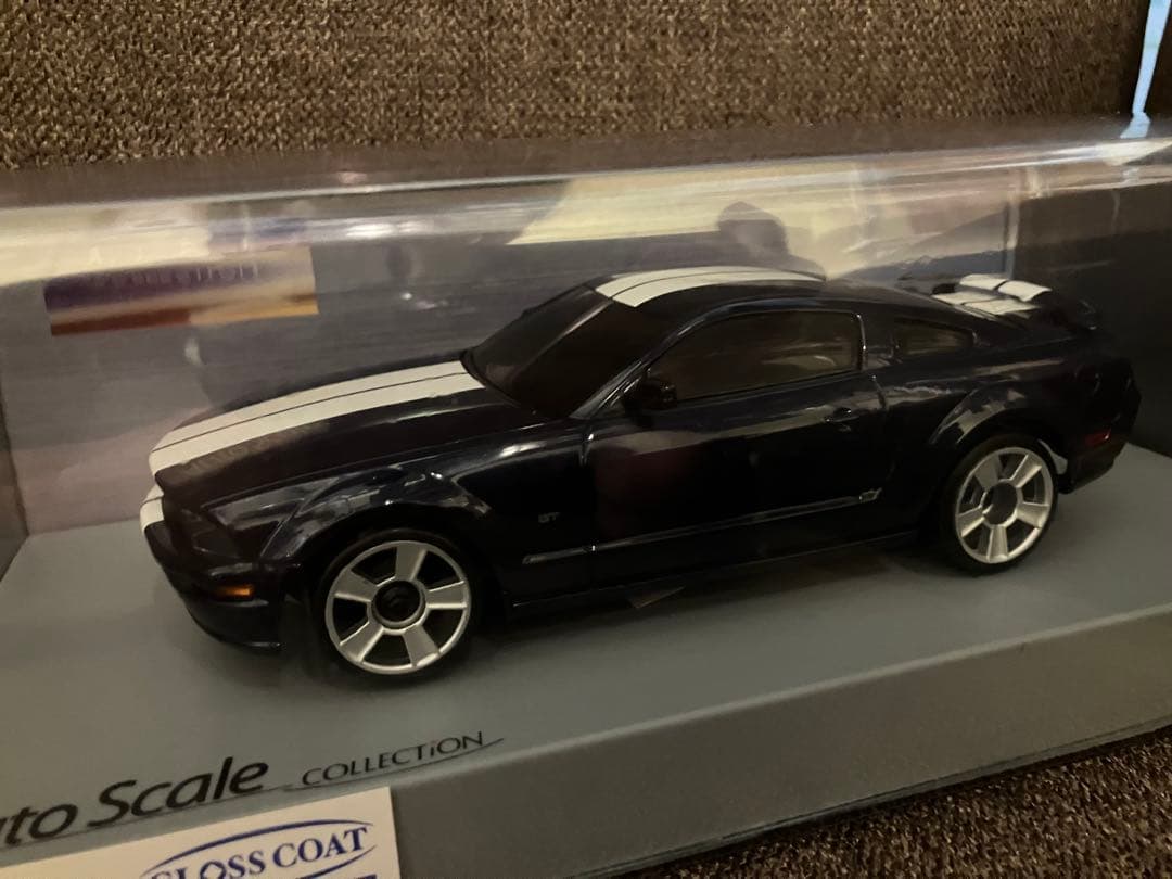 ミニッツ　オートスケール　フォード・マスタングGT（メタリックブルー）