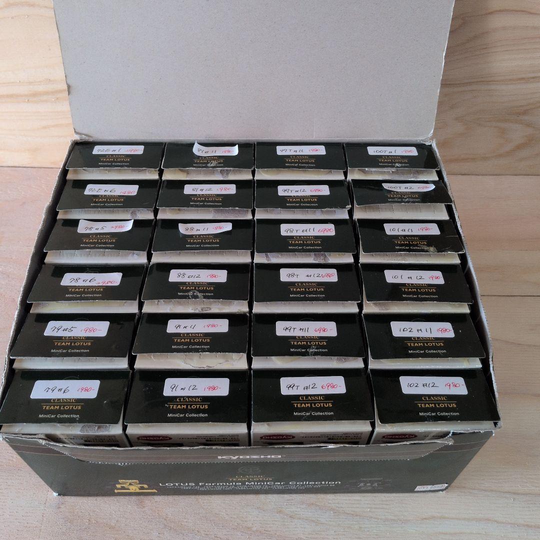京商 ロータス フォーミュラ ミニカー 24台コンプリート