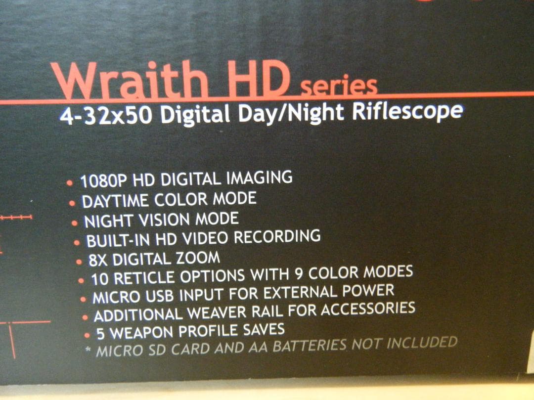 SIGHT MARK 4-32×50 ライフルスコープ