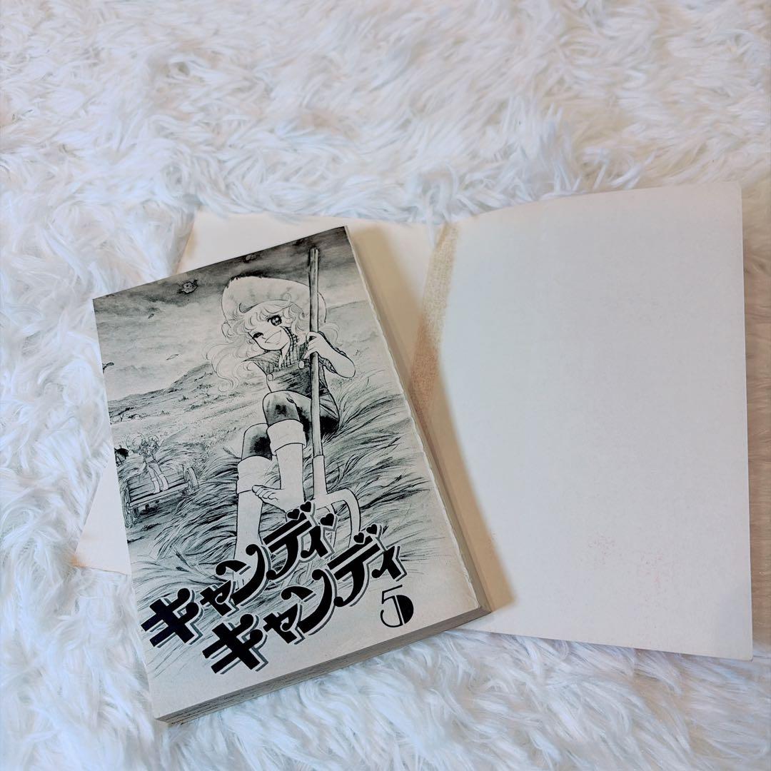 【当時物公式セット】キャンディキャンディ 全巻 8・9巻初版 付属品 箱