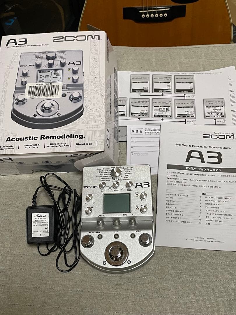 ZOOM A3 エフェクター　美品