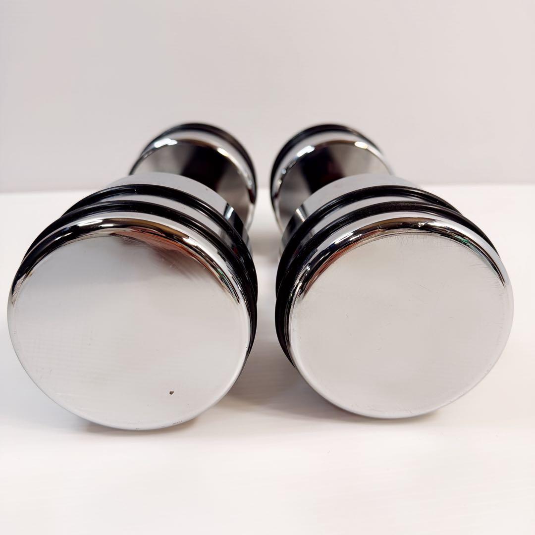 Northdeer　可変式スチール製　10kg　ダンベル　2個セット　鏡面仕上げ