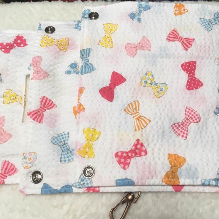 モモンガハウス（リボン柄）  夏仕様    涼しい夏生地を使用❗️ 1650円