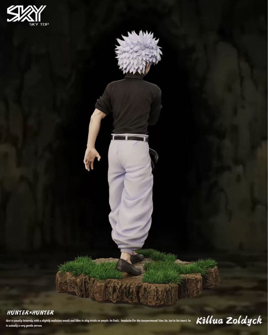 hunter×hunter キルア＝ゾルディック ガレージキット スタチュー④