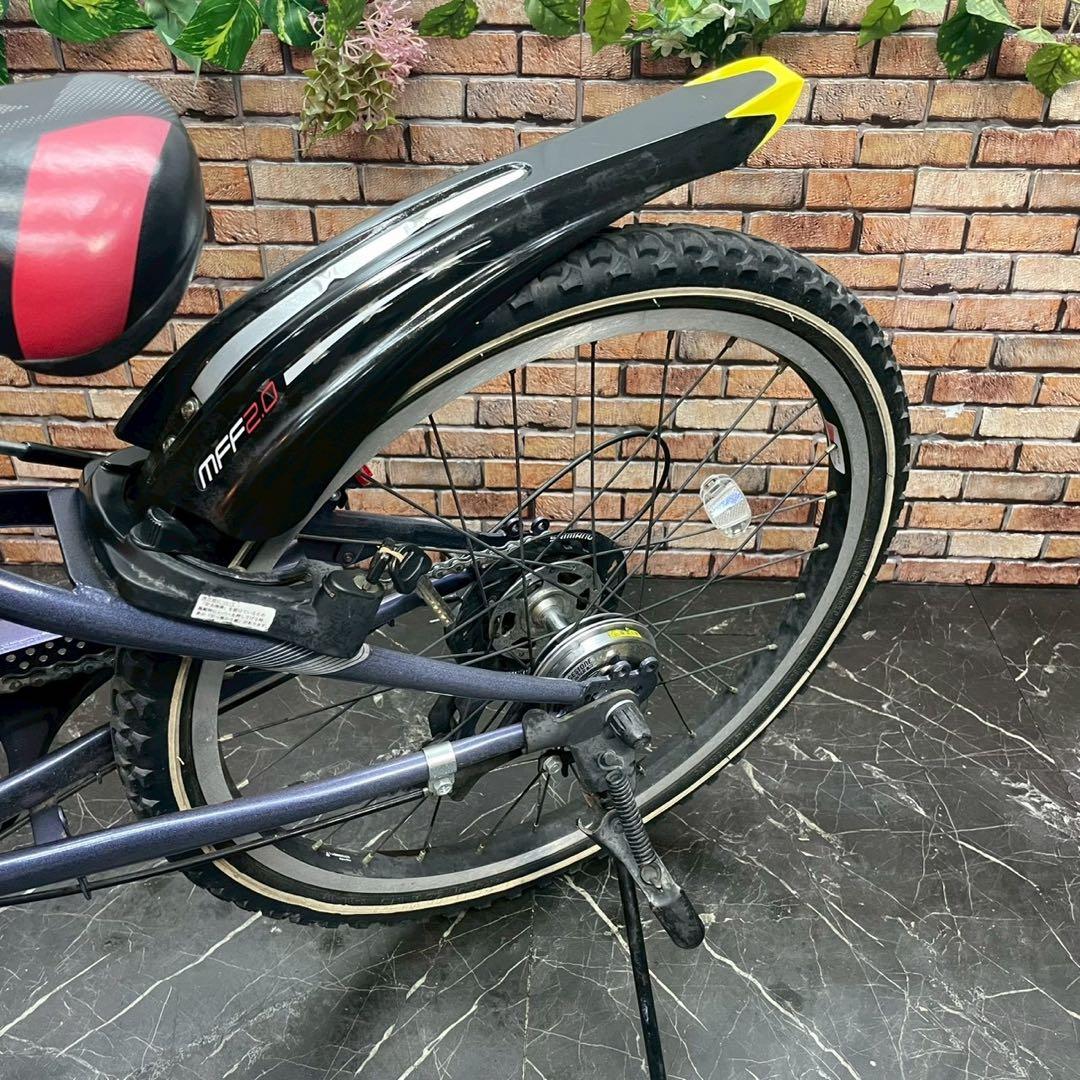 引取り価格【69】子供用自転車 子供車 ブリヂストン CFJ 紺色 22インチ