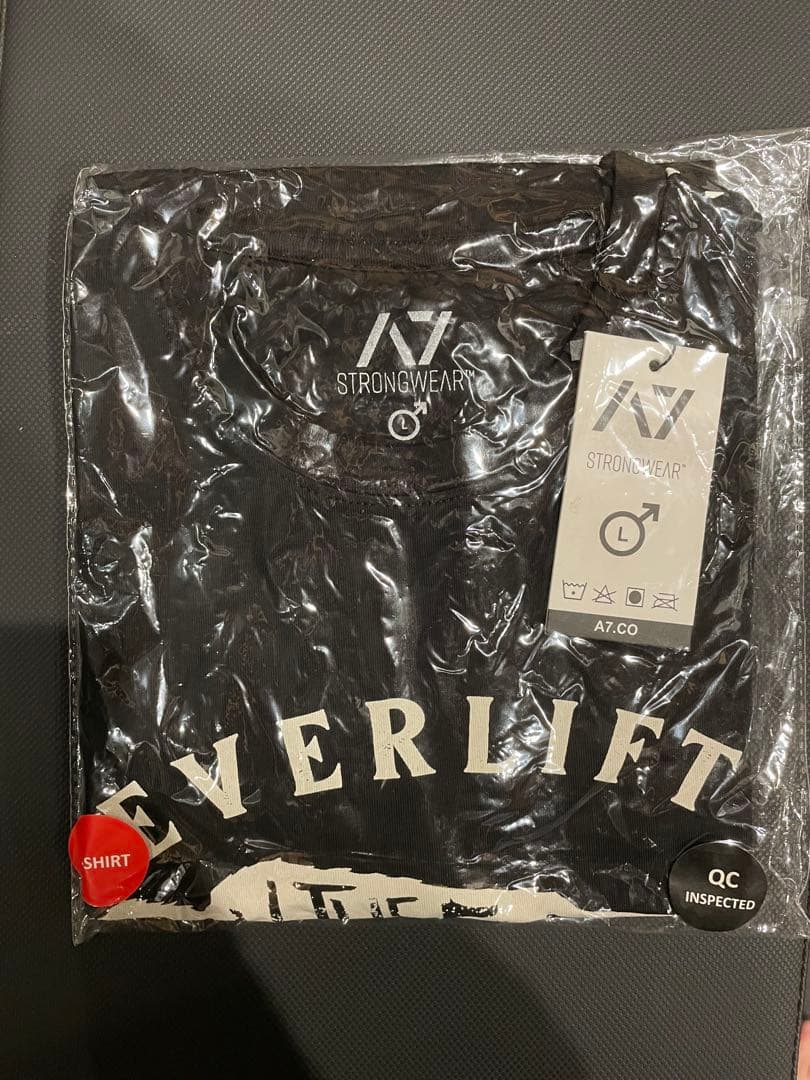 未開封　A7 × EVERLIFT BAR GRIP T-Shirt Lサイズ