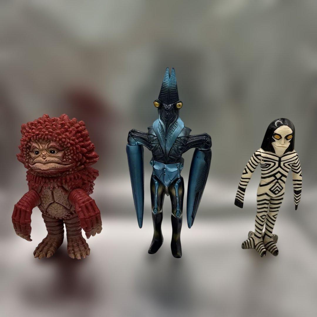 ウルトラマンパワード・シリーズ 怪獣・宇宙人フィギュア 6体セット