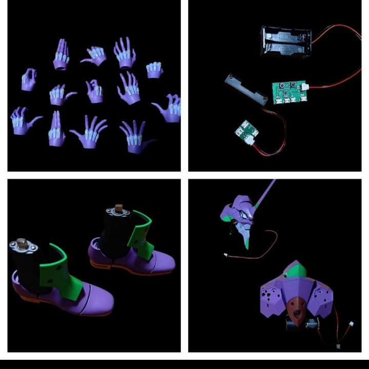 デアゴスティーニ　エヴァンゲリオン初号機をつくる 1～79号 82号 組み立て済