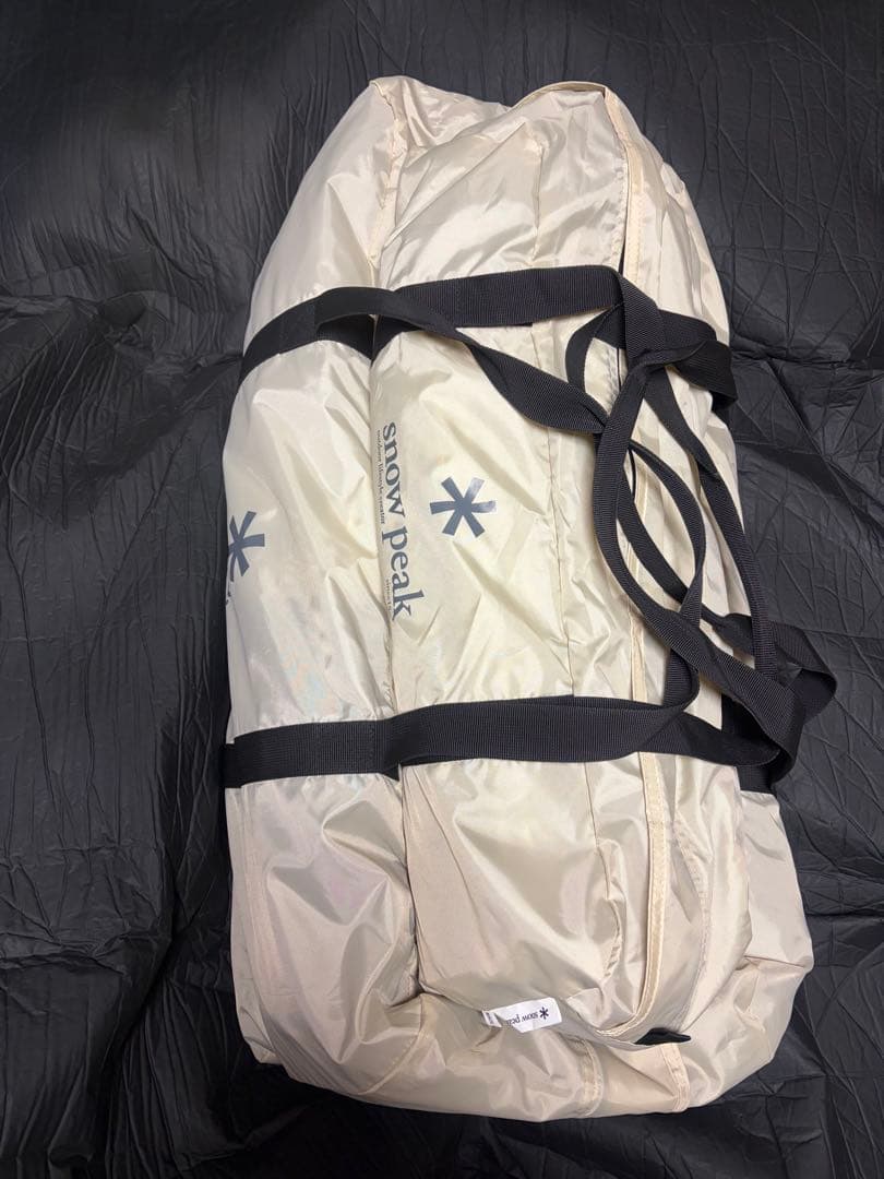 【未使用】スノーピーク リビングシェル ロング Pro. アイボリー です。