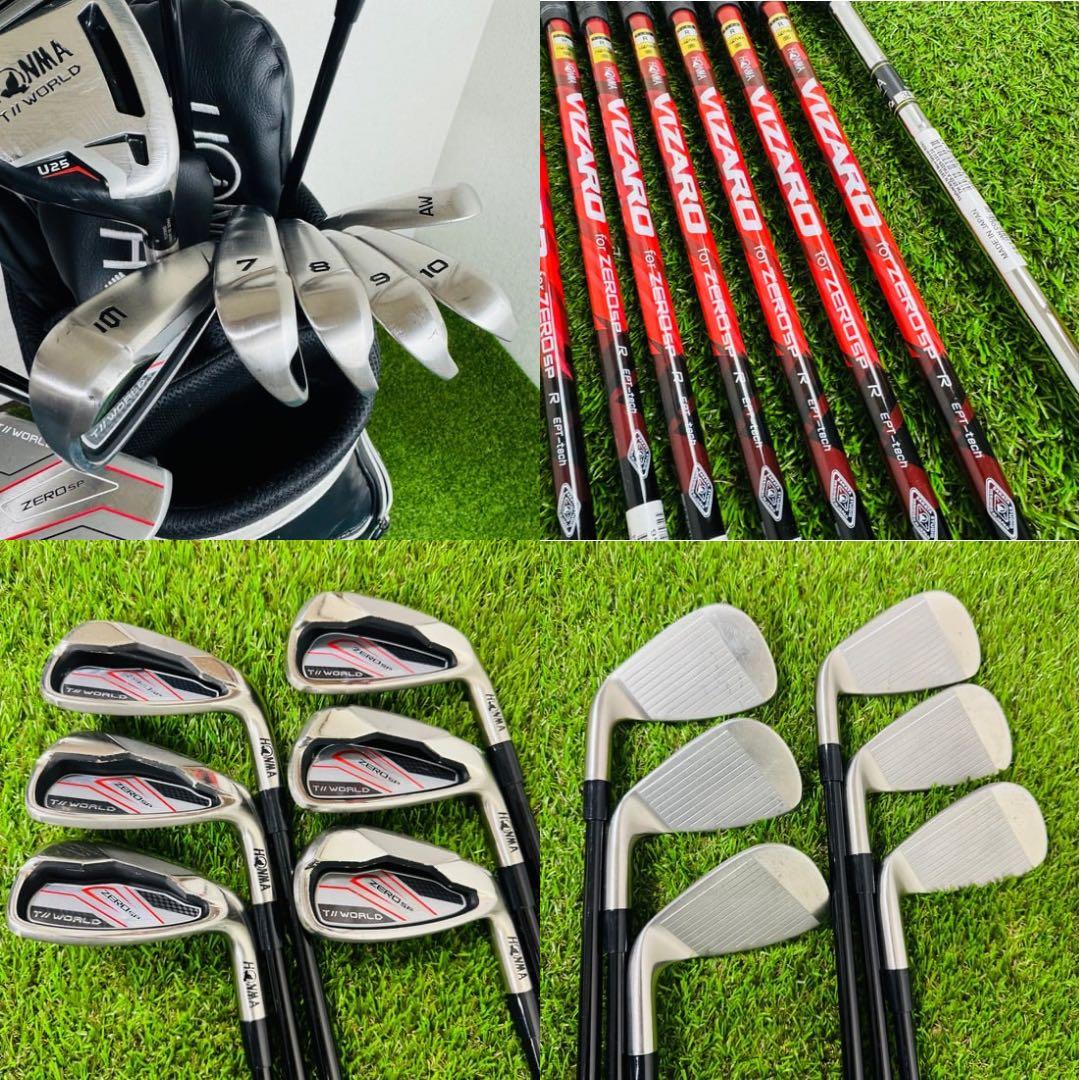 【初心者男性向け】HONMA T WORLD ZERO SP ゴルフクラブセット