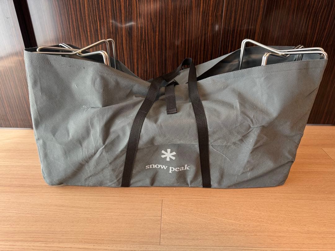 スノーピーク ジカロテーブル 使用2回 傷少 焚火テーブル  peak