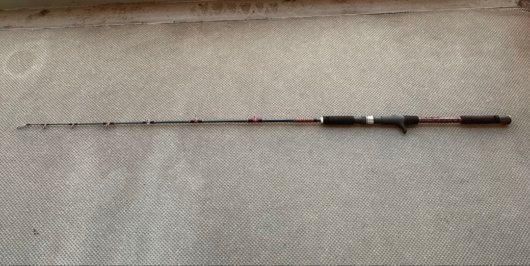 【沖縄マンモス釣具】ジギングロッド2ピース_ベイト&スピニング青物２本セット