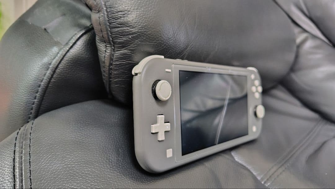 Nintendo Switch Lite グレー 本体　画面割れ　訳あり