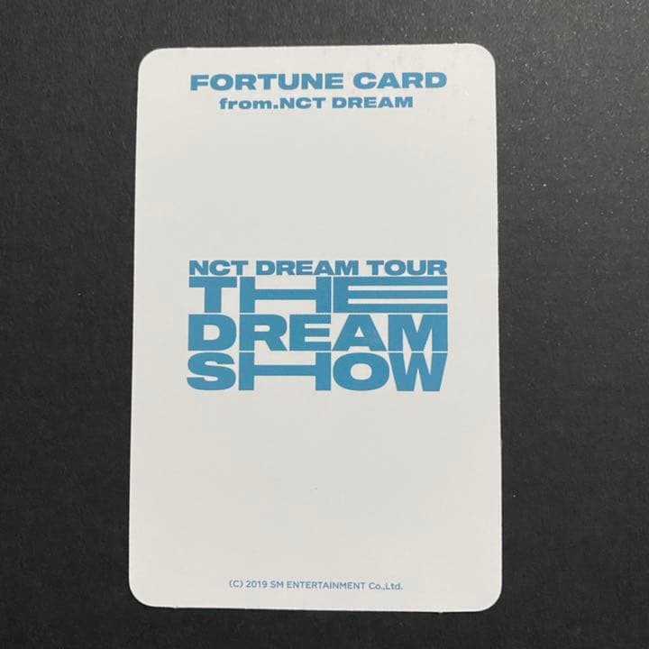 NCTDREAM THE DREAM SHOW ロンジュントレカ