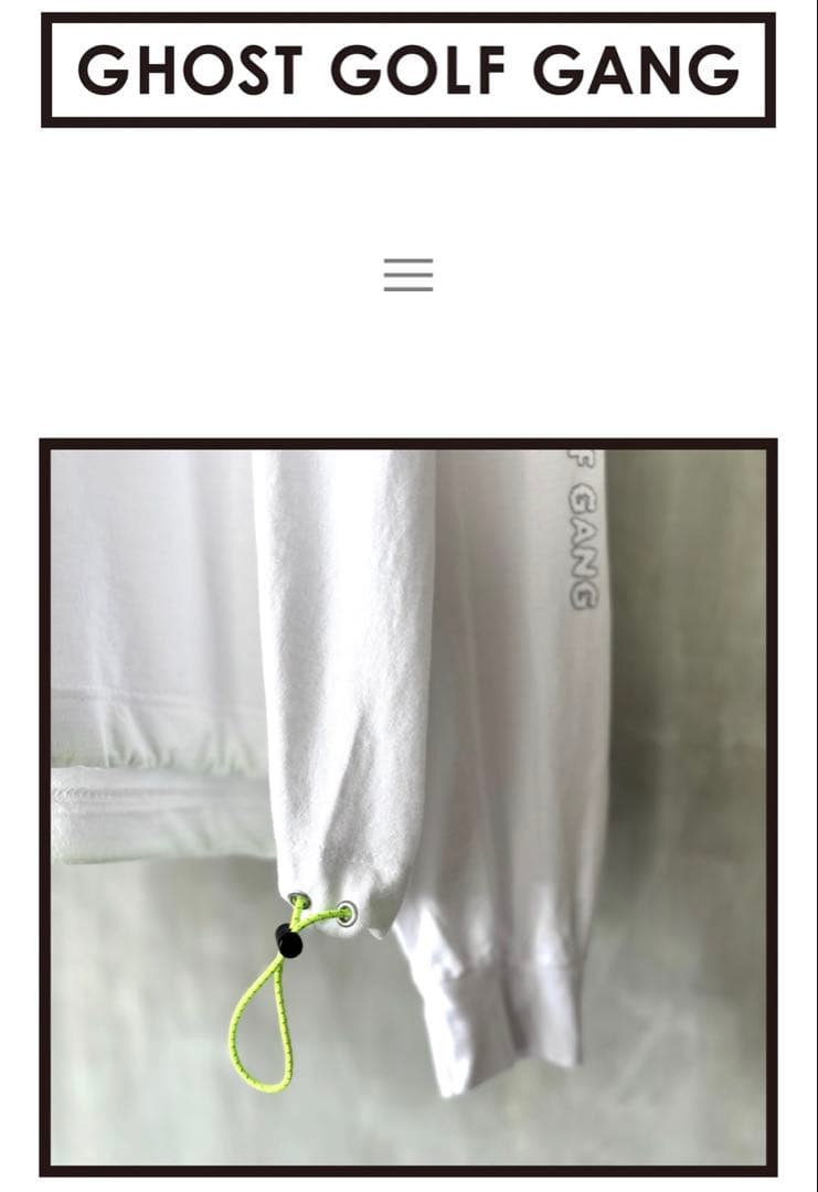 Ghost Golf Gang XL ロングシャツ