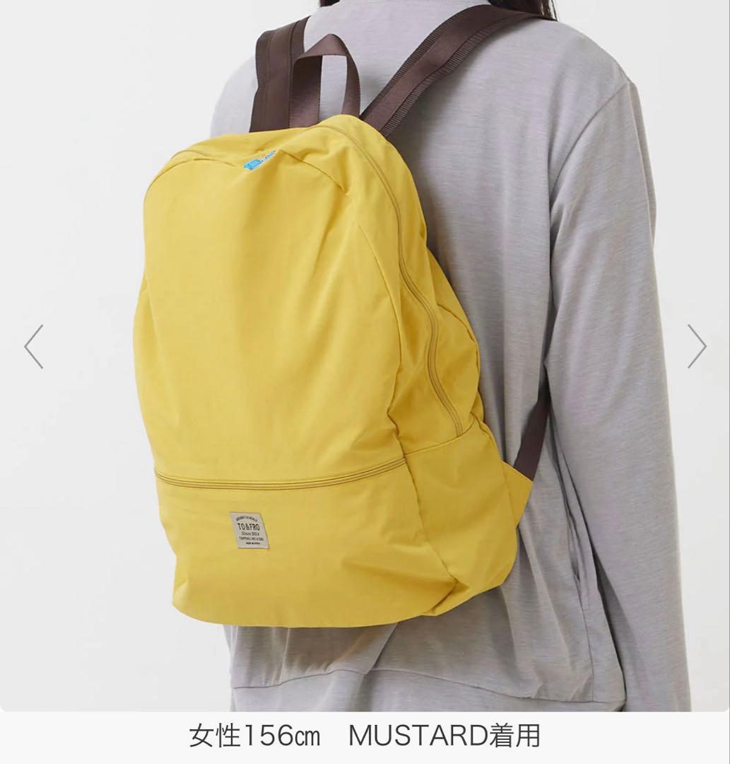 【新品タグ付き】TO&FRO リュック　ブラック