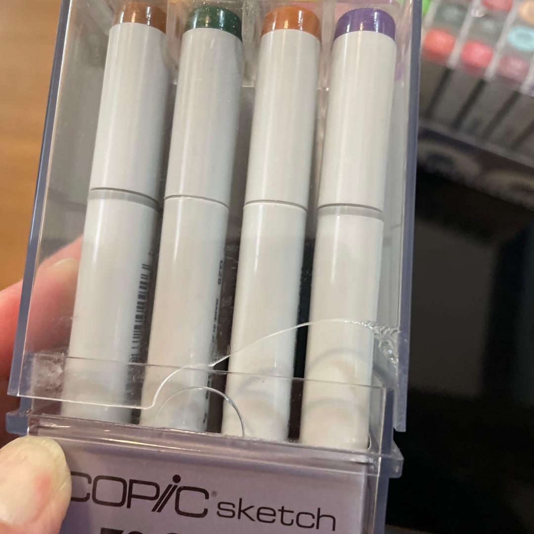 コピックスケッチAセットBセット144色➕19本