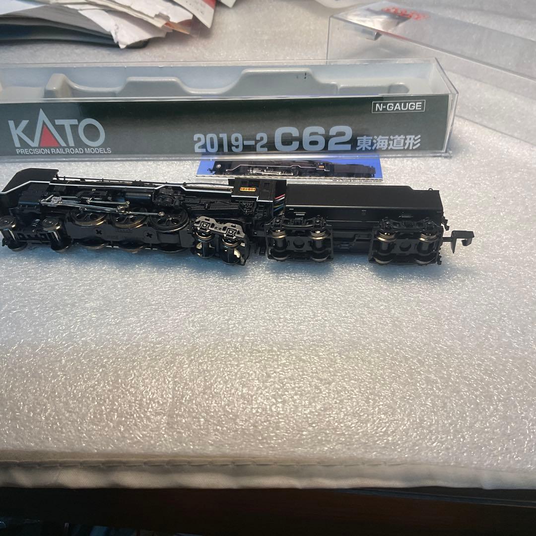 関水金属　KATO C62 蒸気機関車 Nゲージ　2019-2 東海道形