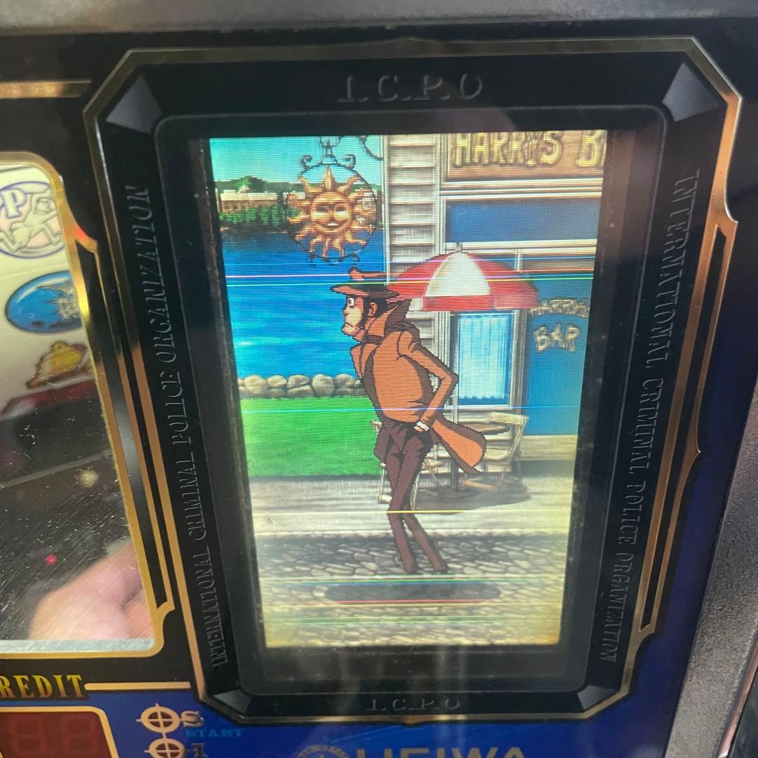 パチスロ機　4号機　主役は銭形