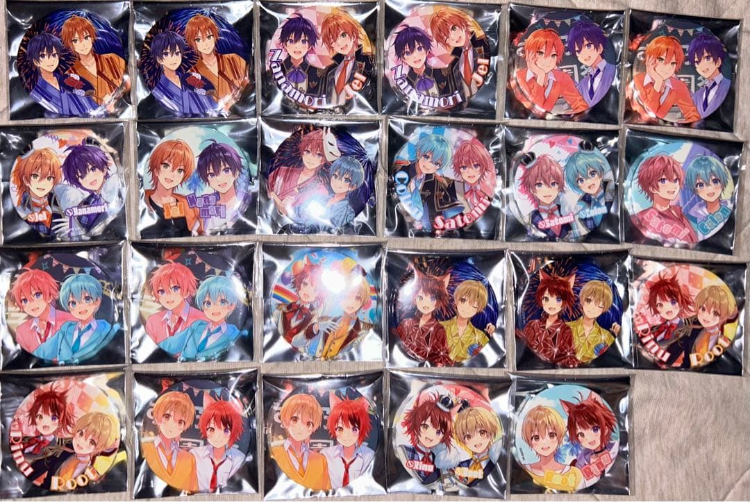 すとぷり 集合 ペア 缶バッジセット