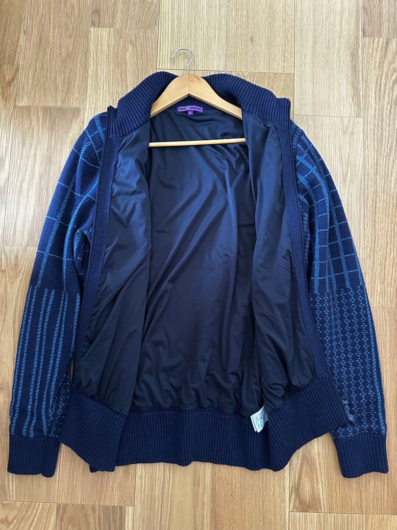 BEAMS GOLF PURPLE LABEL / ニットジップブルゾン