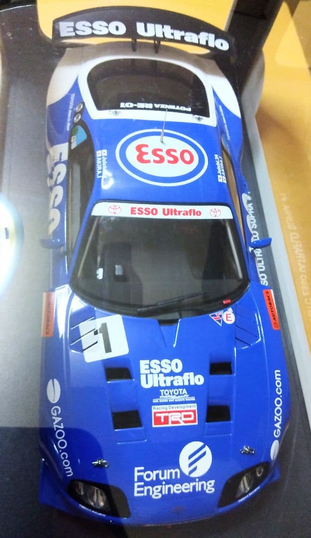 オートアート エッソウルトラフロースープラ 2003 スーパーGT 脇阪寿一