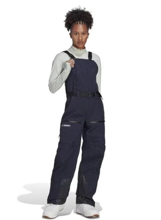 アディダス　スノー　ビブパンツ　ゴアテックス　スノーボードウェア　M　ネイビー
