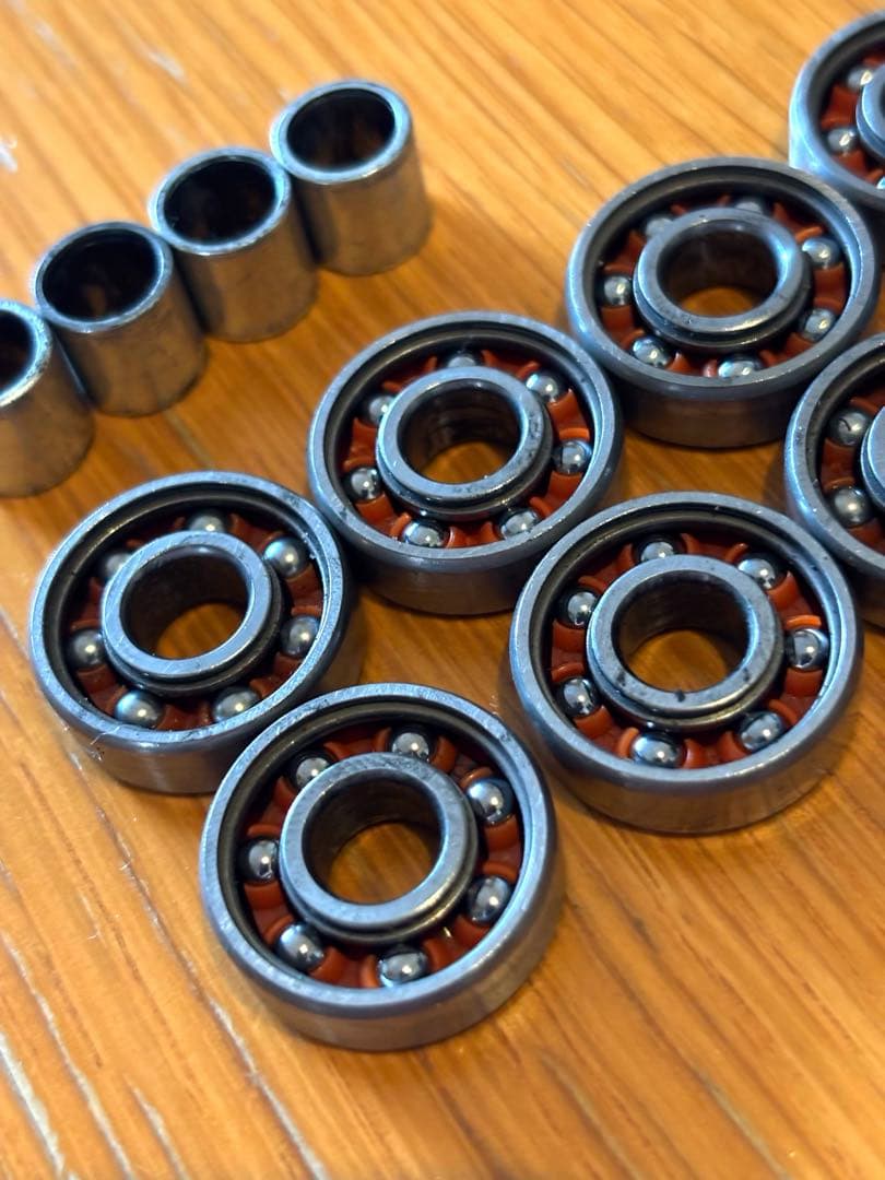 FESN ウィール 55mm 78A とBRONSON ベアリング　セット