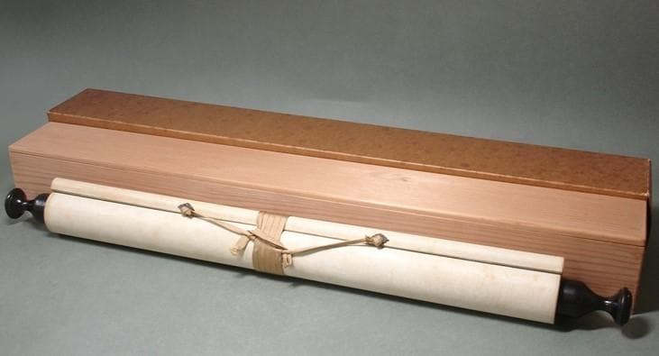 【真筆】◆『勝海舟』絹本墨書 二行書 掛軸◆検）高杉晋作 坂本龍馬 西郷隆盛