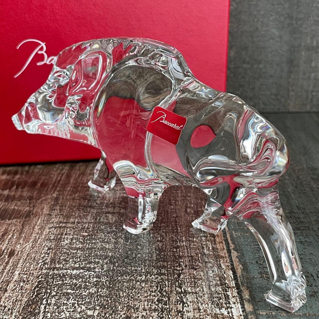 Baccarat バカラ　干支　亥年 2007年 クリスタルガラス