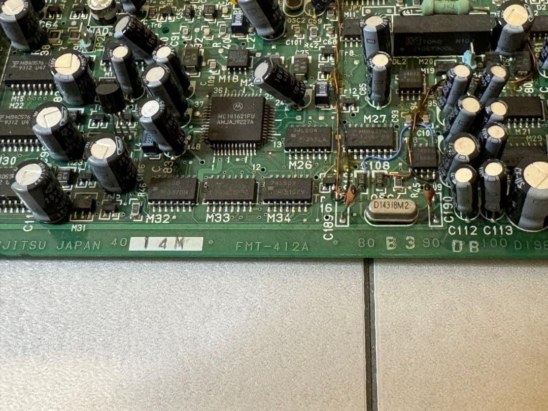 富士通 FM TOWNS ビデオカードII FMT-412A FUJITSU