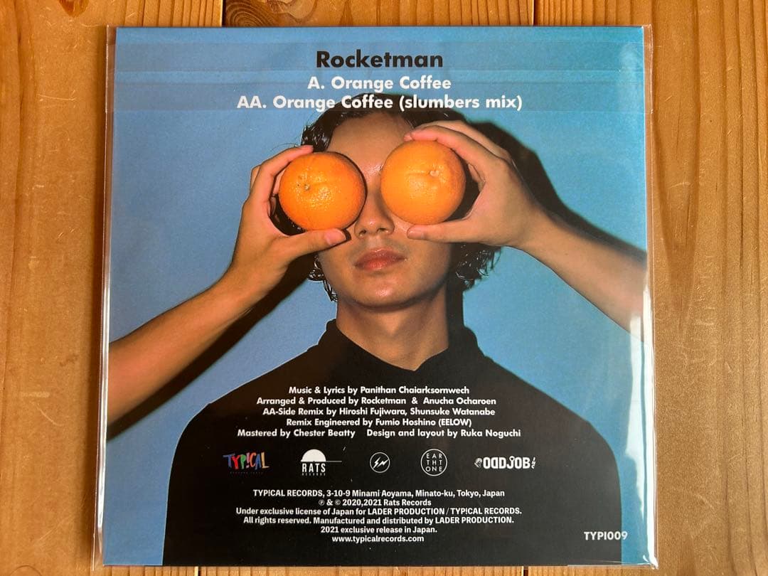ＲＯＣＫＥＴＭＡＮ ＯＲＡＮＧＥＣＯＦＦＥＥ レコード 藤原ヒロシ