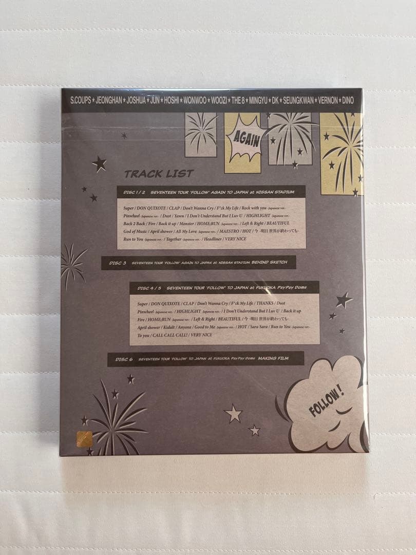 【SVT】新品未再生SEVENTEEN セブチ FOLLOW AGAIN DVD