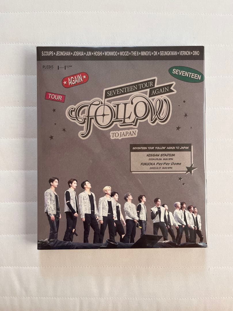 【SVT】新品未再生SEVENTEEN セブチ FOLLOW AGAIN DVD