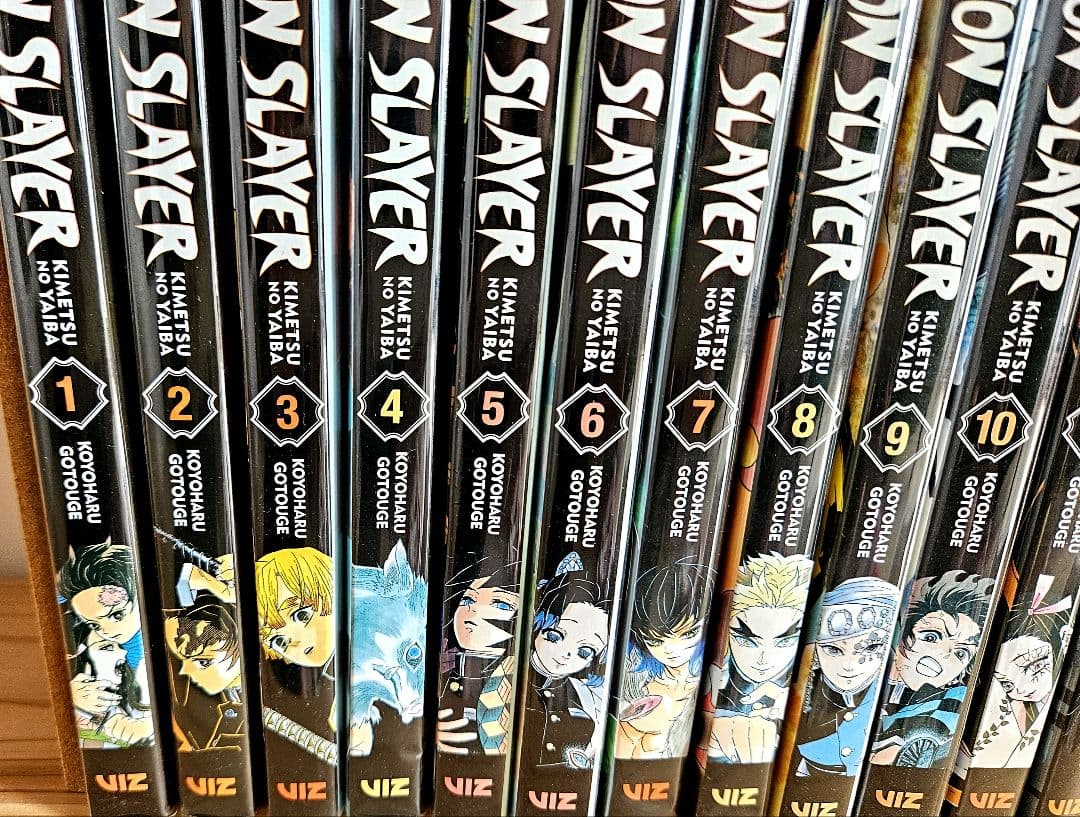 【希少】【全巻】DEMONSLAYER　鬼滅の刃　英語版　 全巻