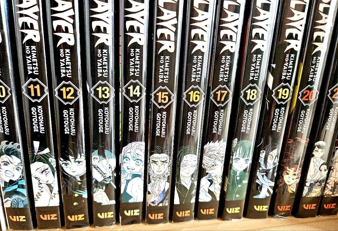 【希少】【全巻】DEMONSLAYER　鬼滅の刃　英語版　 全巻