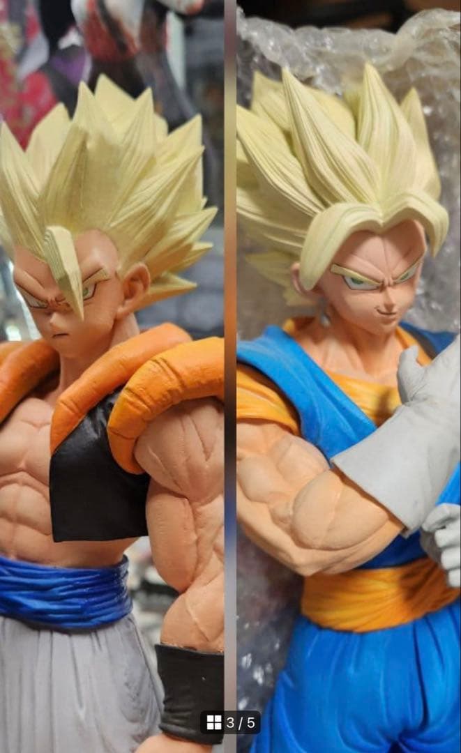 ゴジータ　ベジット　フィギュア　リペイント品　smsp　１番くじ