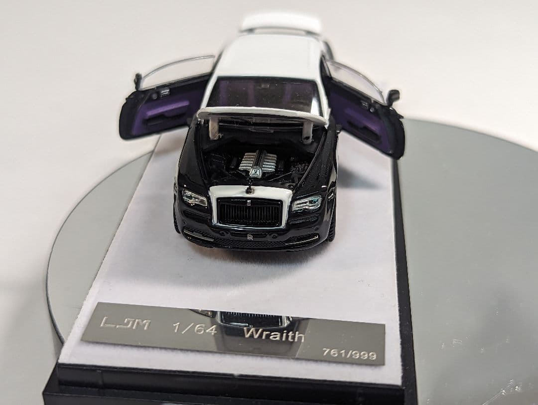 激レア　1/64 Rolls Royce Wraith　シリアルナンバー入り