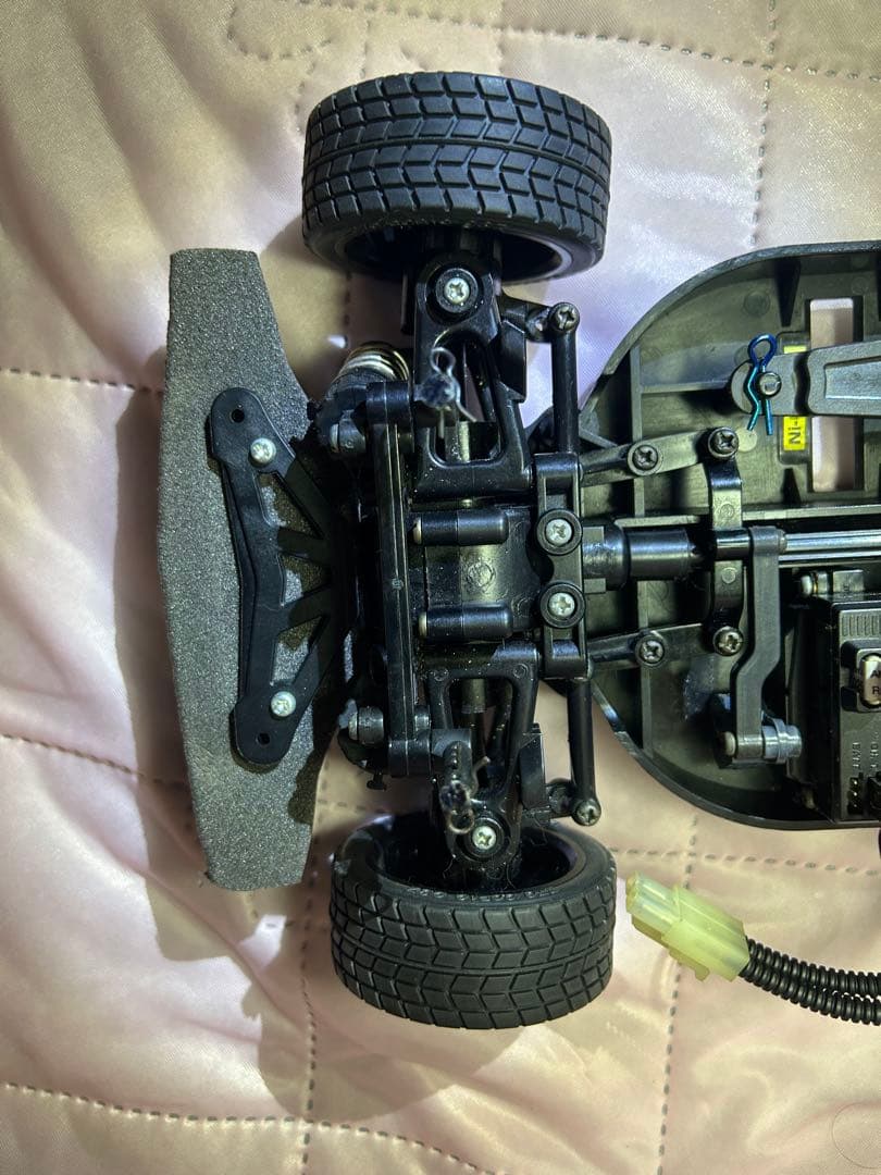 タミヤTT01ファイスペセトTRE01受信機とESCが一体型バッテリー充電器付き