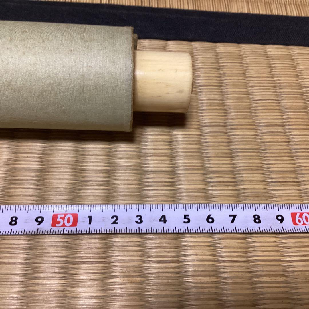 O-6 桜花の図　尚文　　桜と青い鳥の掛軸