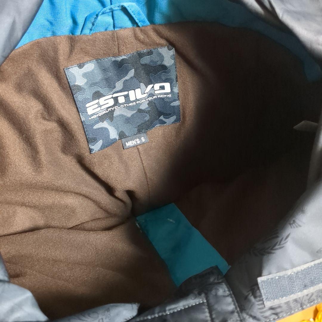 【最終処分1/31迄】美品SSTIVO スノーボードパンツ　MENS 青　S