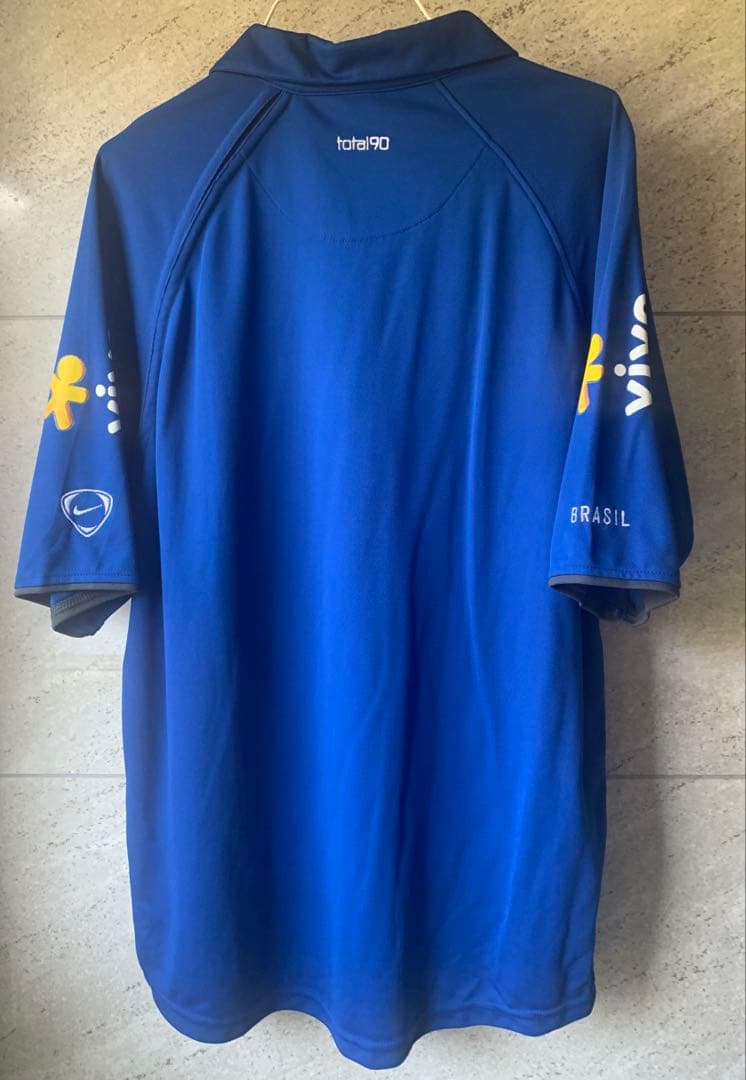 Nike ブラジル代表 total90 シャツ 青 Lサイズ