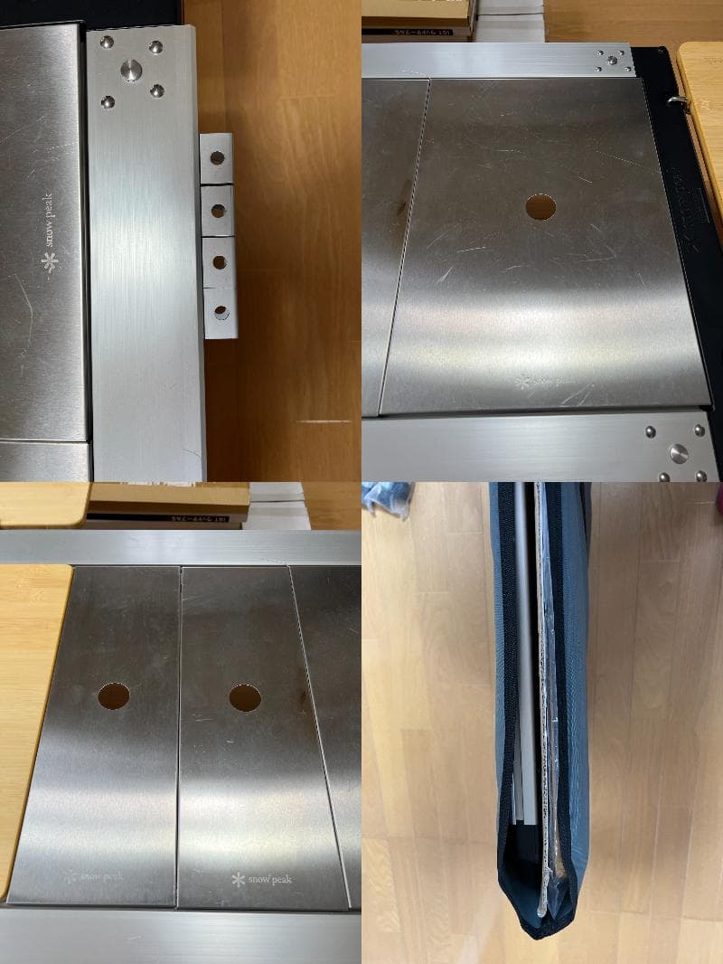 廃盤 レア スノーピーク マルチファンクションテーブル アイアングリルテーブル