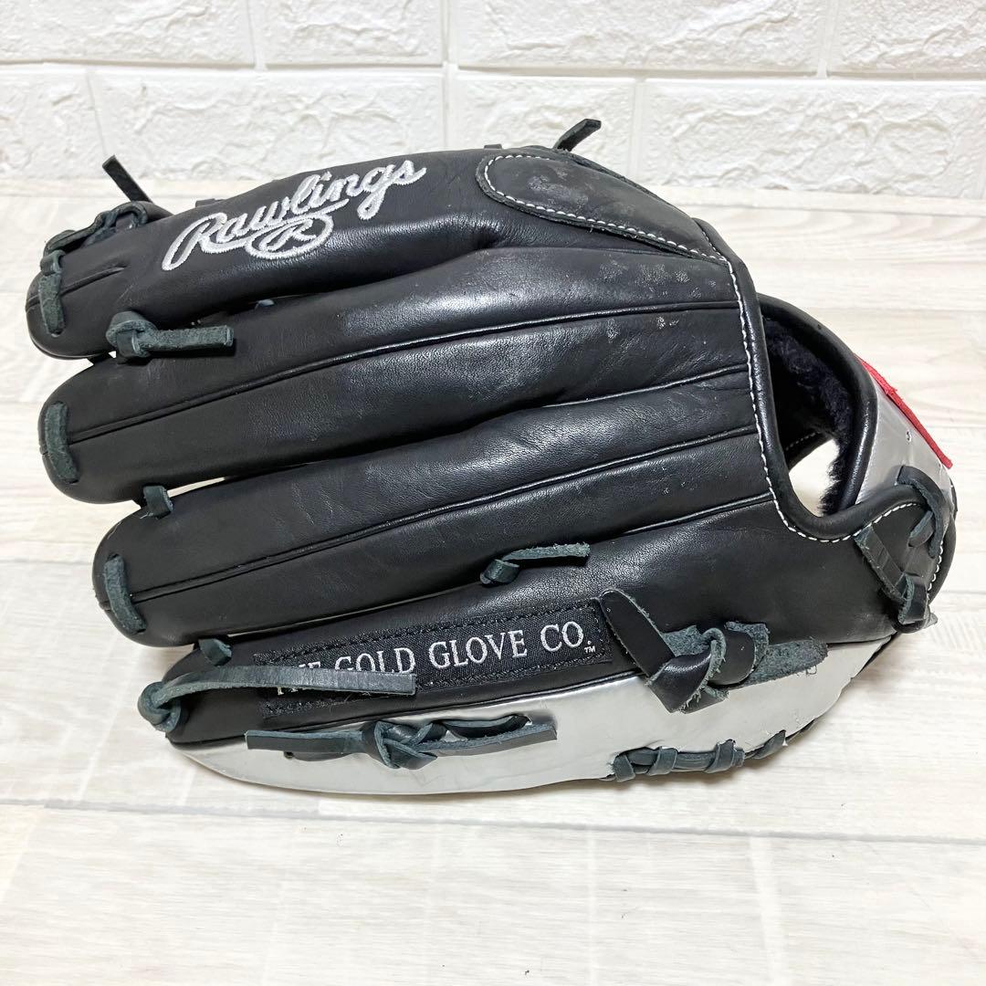 希少　ローリングス　軟式グローブ　ゲーマー　gamer オールラウンド　シルバー
