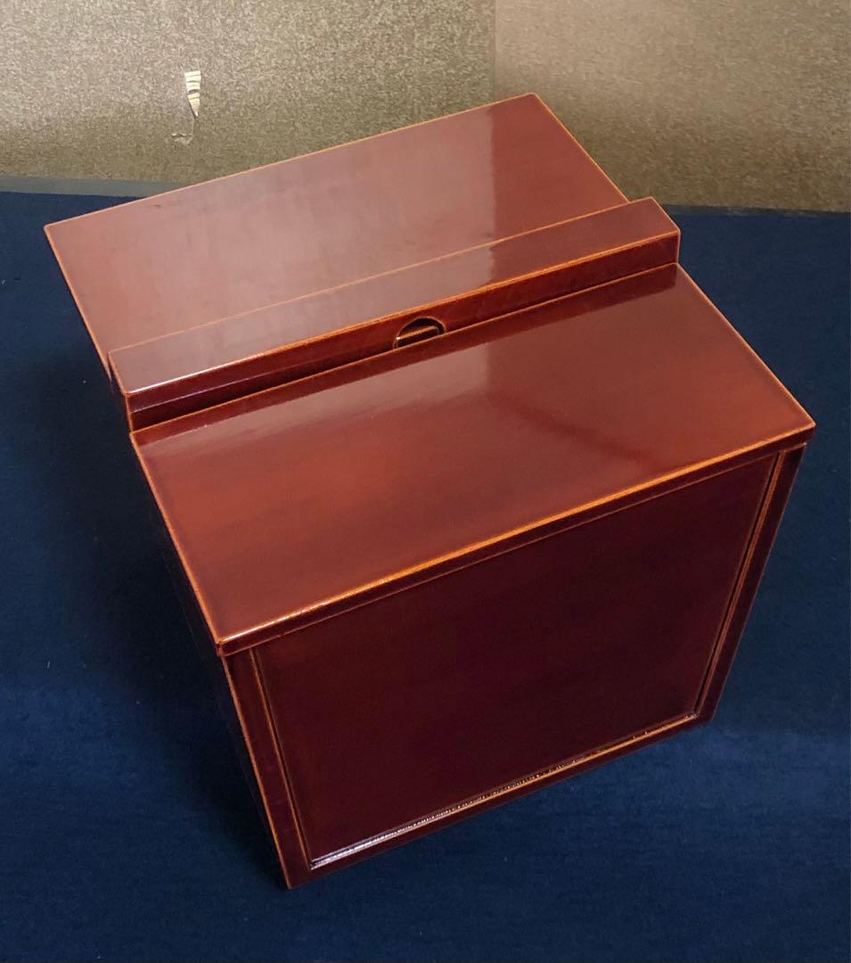 《R》茶道具 飛騨春慶塗 釣瓶水指 木製漆器　260116き4