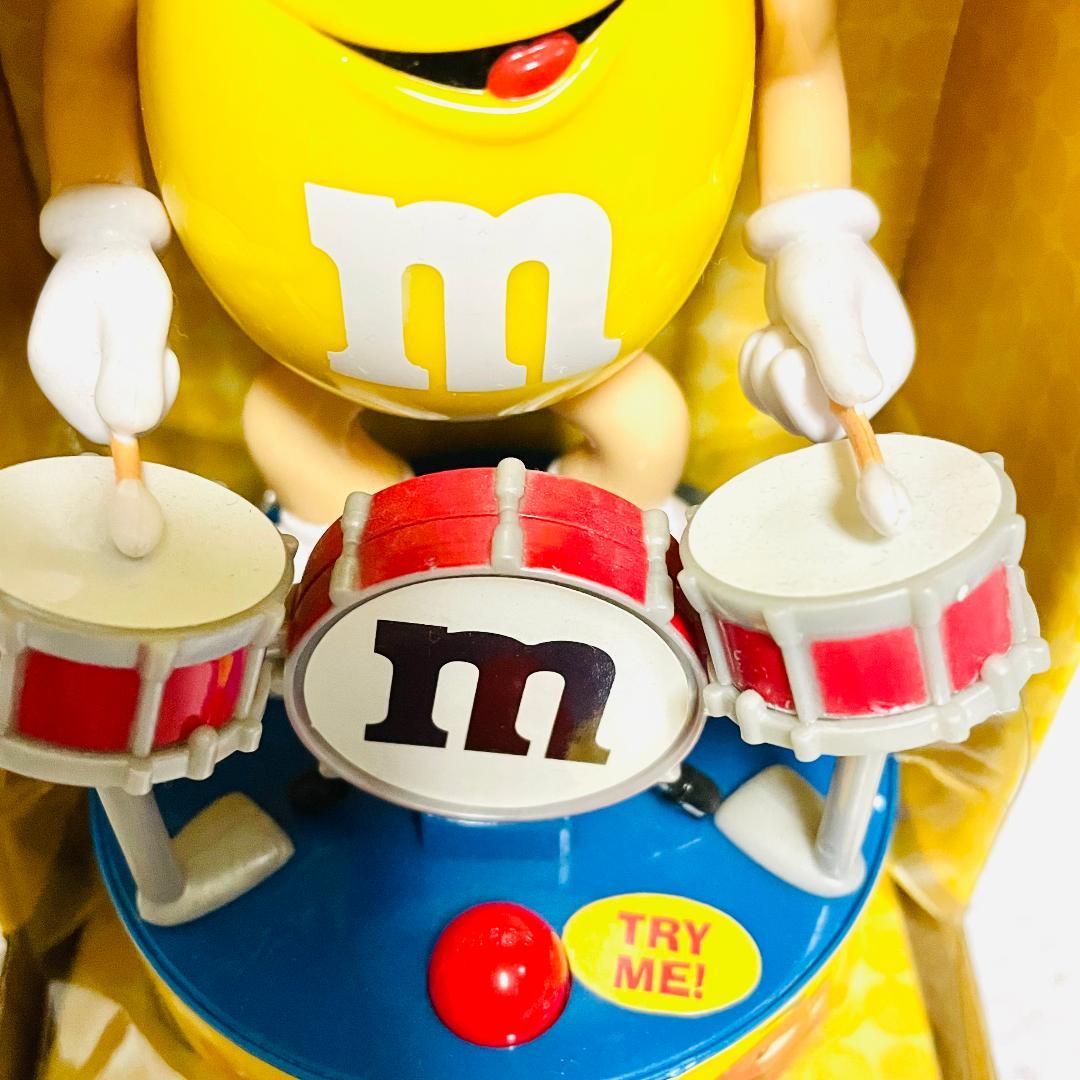 【新品電池入】m&m’s　サウンドフィギュア　ロックスター　3体セット　音楽あり