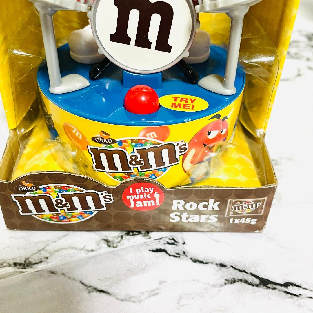 【新品電池入】m&m’s　サウンドフィギュア　ロックスター　3体セット　音楽あり