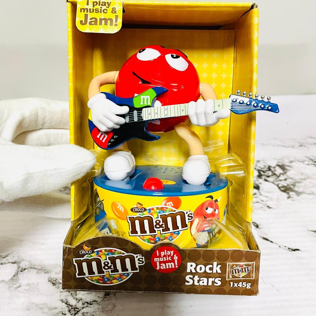 【新品電池入】m&m’s　サウンドフィギュア　ロックスター　3体セット　音楽あり