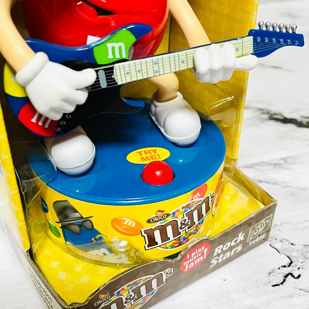 【新品電池入】m&m’s　サウンドフィギュア　ロックスター　3体セット　音楽あり
