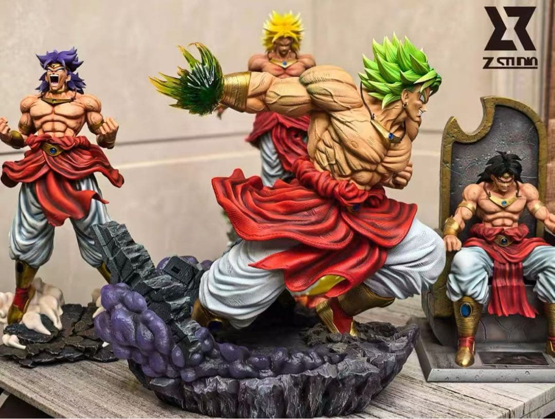 ドラゴンボール ブロリー ガレキ ガレージキット スタチュー X④⑦